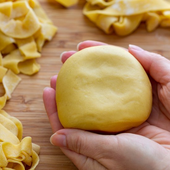 homemade pasta dough