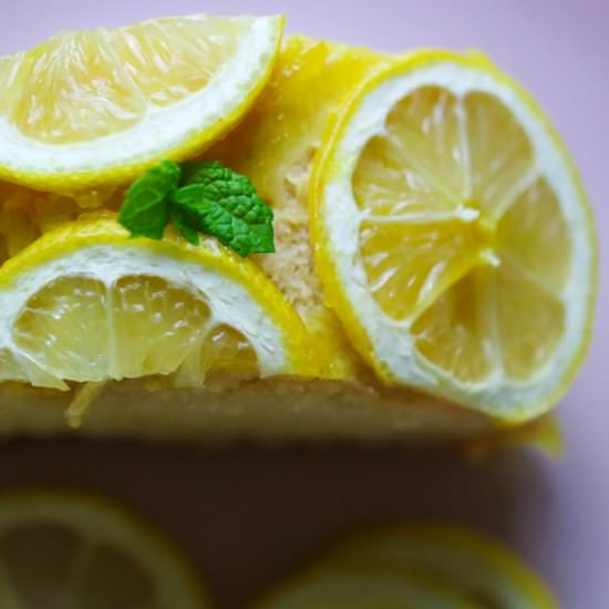 Zesty Lemon Cake [Vegan]