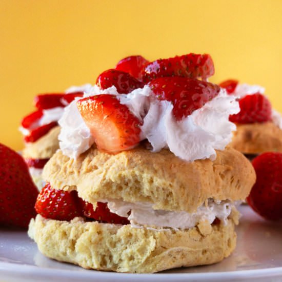 Vegan Strawberry Shortcake