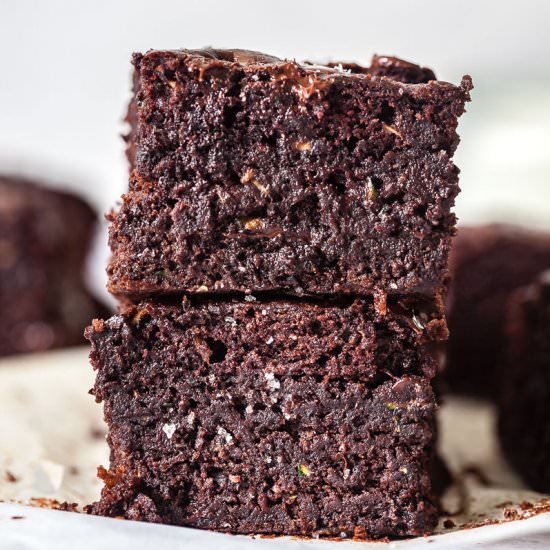 Chocolate Zucchini Brownies