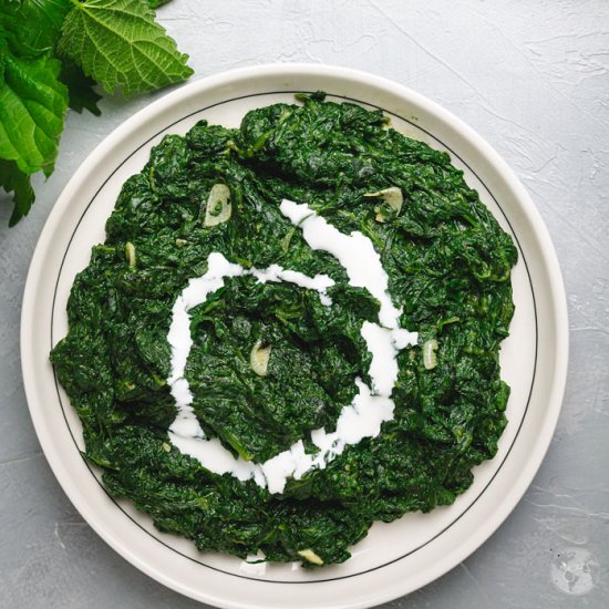 Easy Creamy Stinging Nettle Recipe