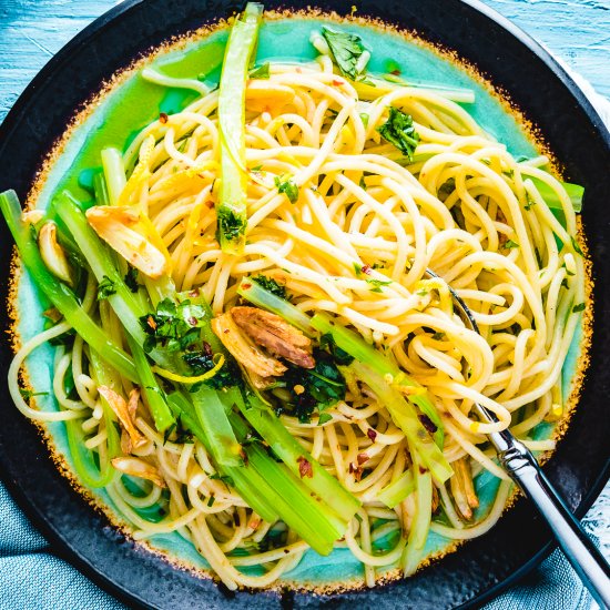 Pasta with Celery