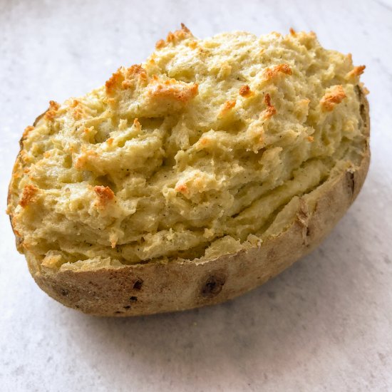 Herb & Garlic Twice Baked Potatoes