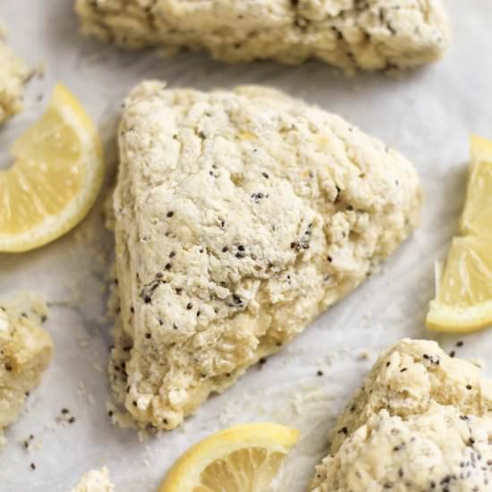 Lemon Chia Scones