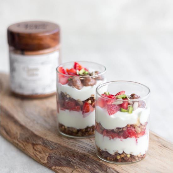 Dessert Parfait almond butter