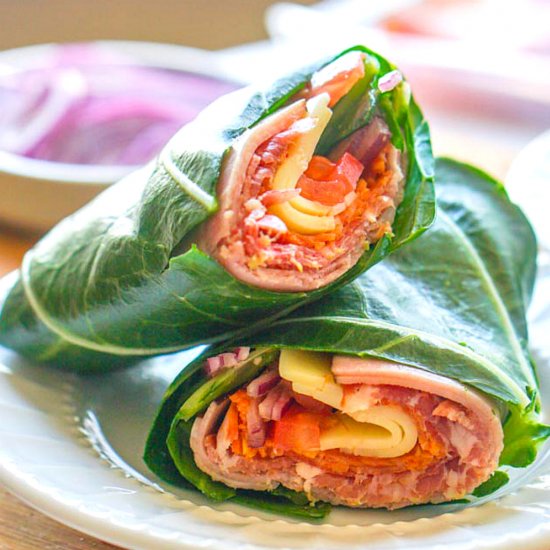 Low Carb Sub Sandwich Wrap