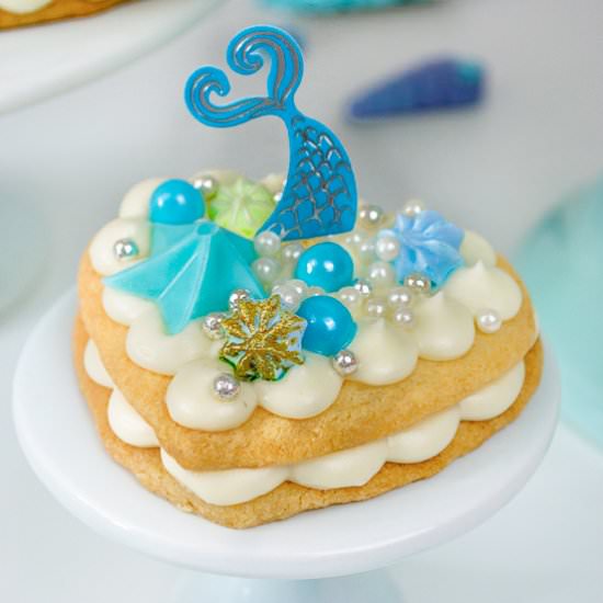 Mermaid Cream Tarts