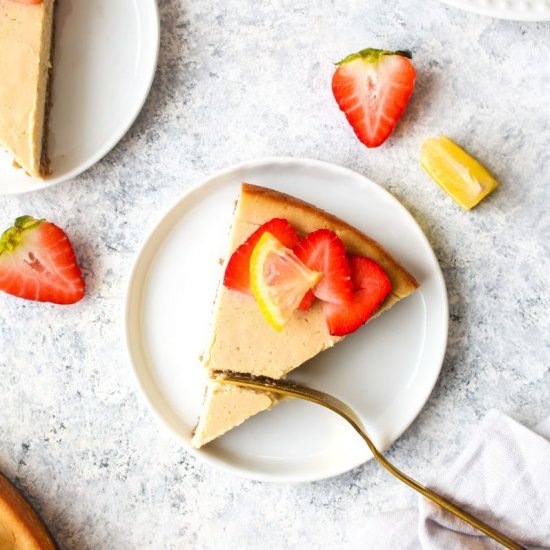 Best Ever Healthy Cheesecake