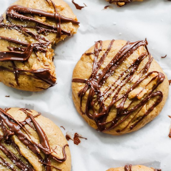 Chocolate Peanut Butter Cookies