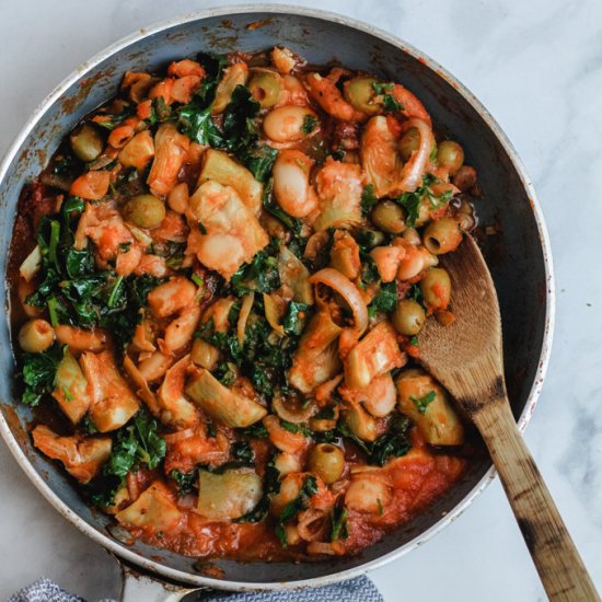 15-Minute One-Pot Butter Bean Stew