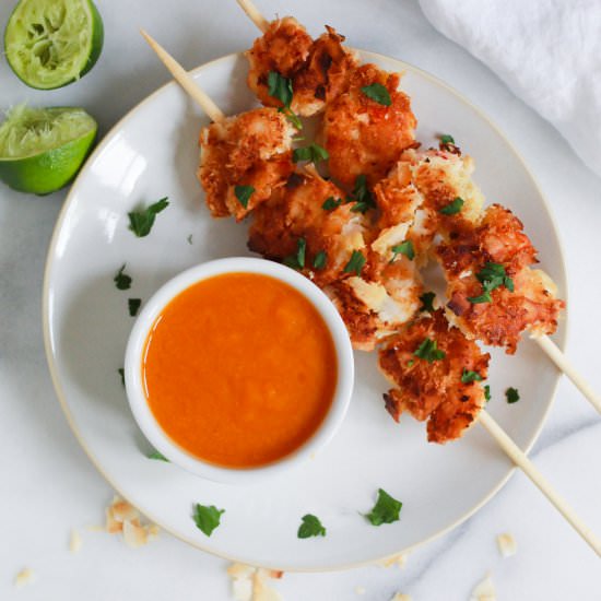 Paleo Coconut Shrimp