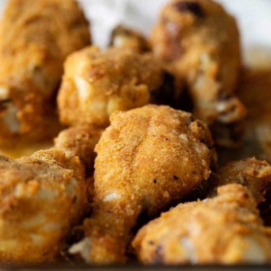 Crispy Baked Chicken Drumsticks