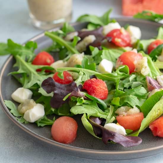 Watermelon Salad with Arugula