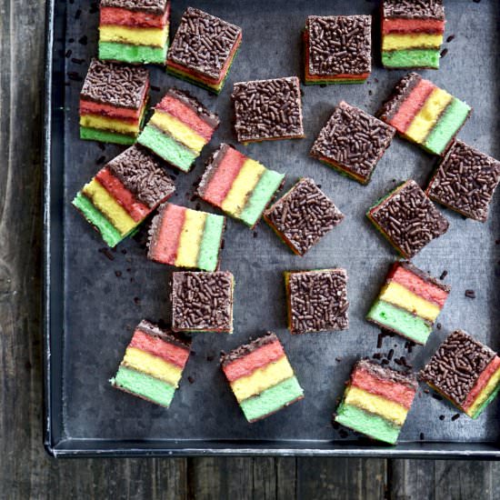 Italian Rainbow Cookies