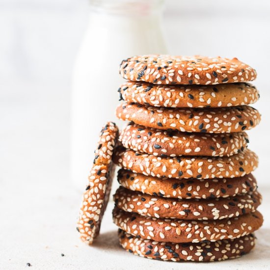 Gluten Free Tahini Cookies