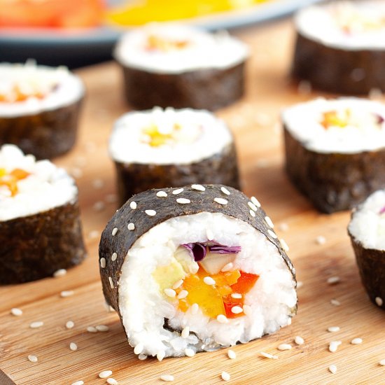 Vegetarian Sushi Recipe