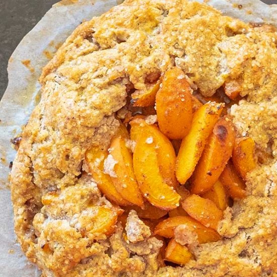 Gluten-Free Apricot Galette