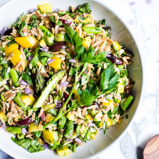 Lemon Orzo Salad