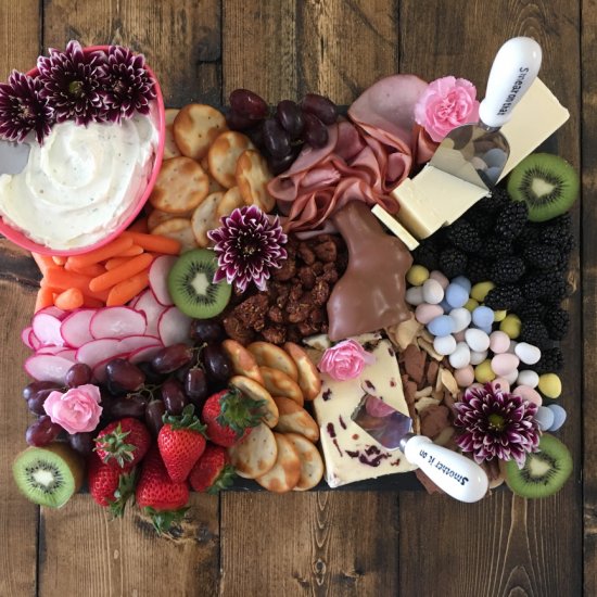 spring-time cheeseboard