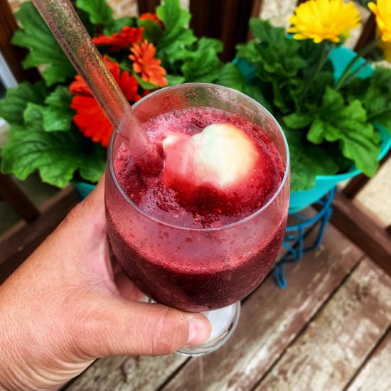 Red Wine Slushy