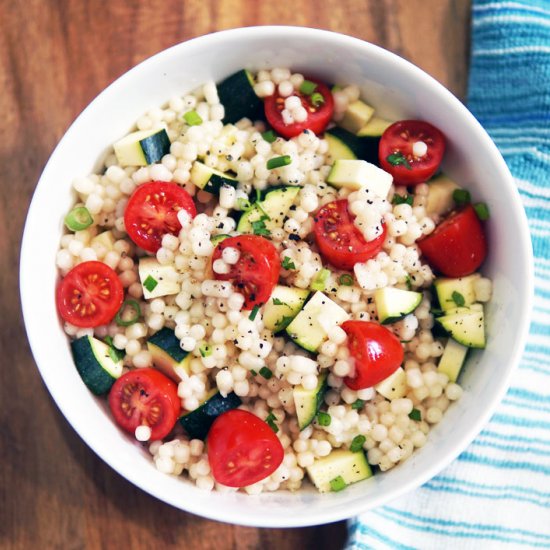 zucchini lemon couscous