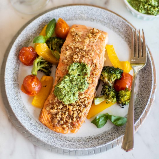 Pesto Salmon