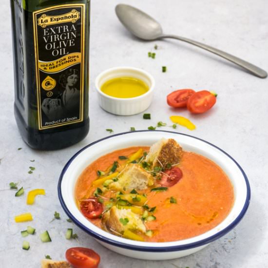 Easy Gazpacho from La Española