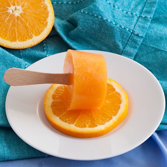 Low Fodmap Sunshine Popsicles