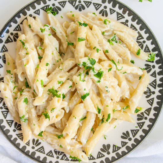 One Pot Creamy Parmesan Pasta