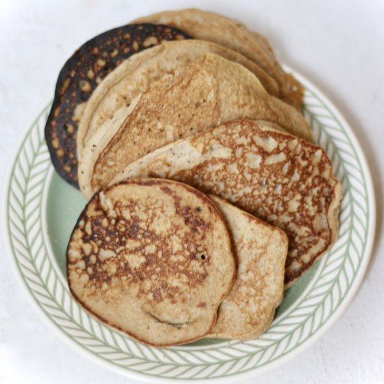 Banana Running Pancakes