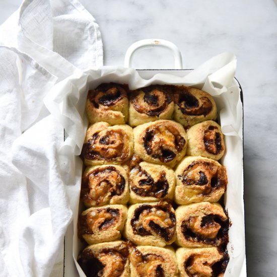 Gluten free Cheesymite Scrolls