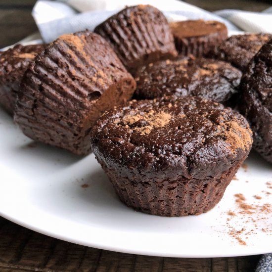 Chocolate Zucchini Muffins