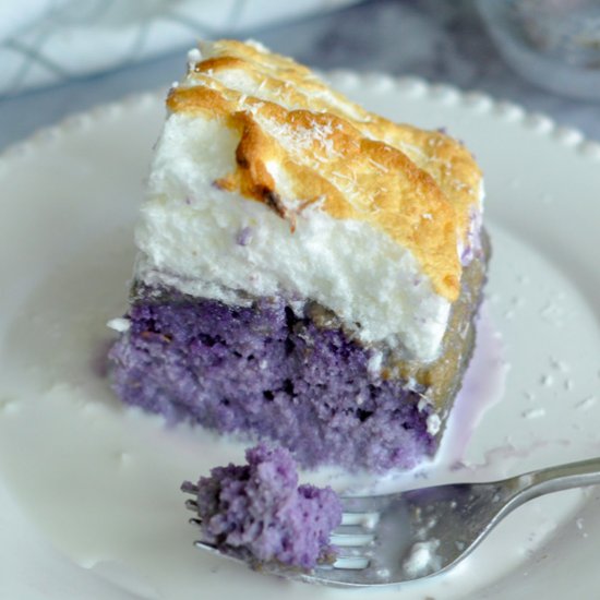 Ube Tres Leches Cake