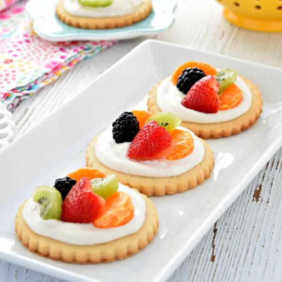 Mini Fruit Pizzas