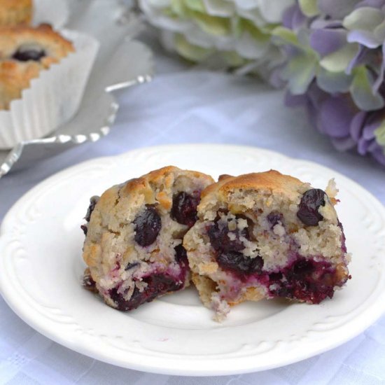 Blueberry Walnut Muffins