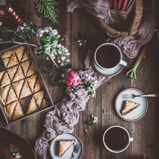 Rhubarb Baklava