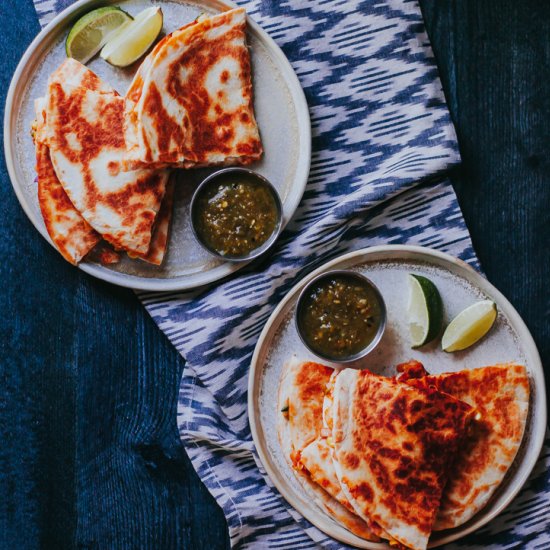 Easy Summer Quesadilla