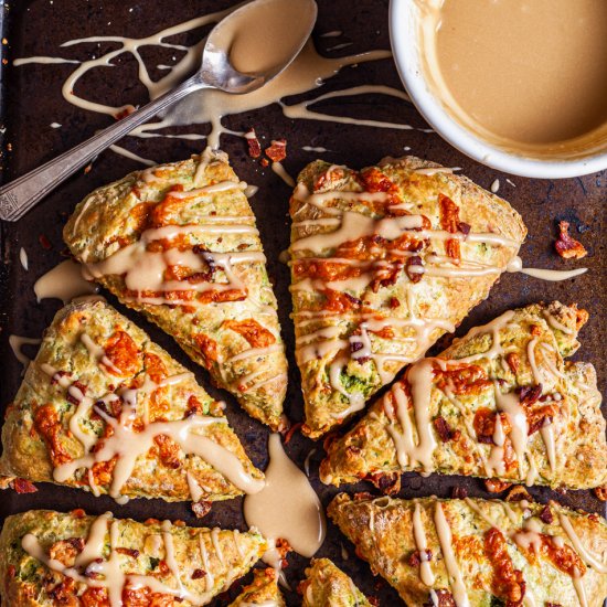 Bacon and Cheddar Scones