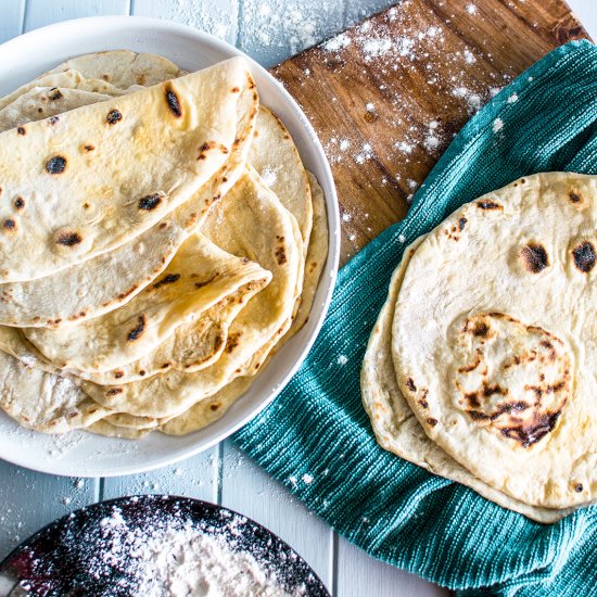 Homemade Flour Tortillas