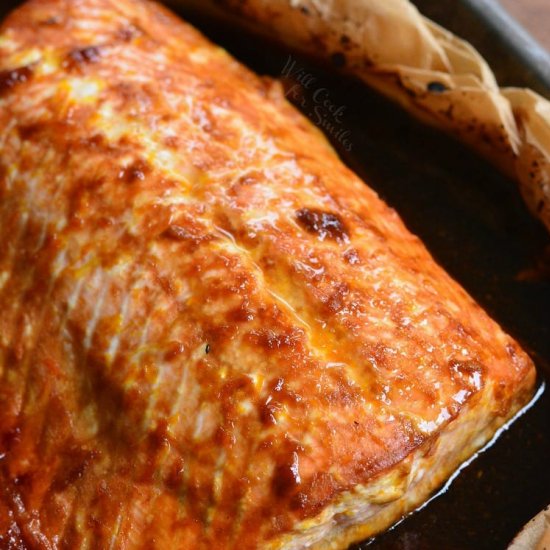 4 Ingredient Orange Salmon