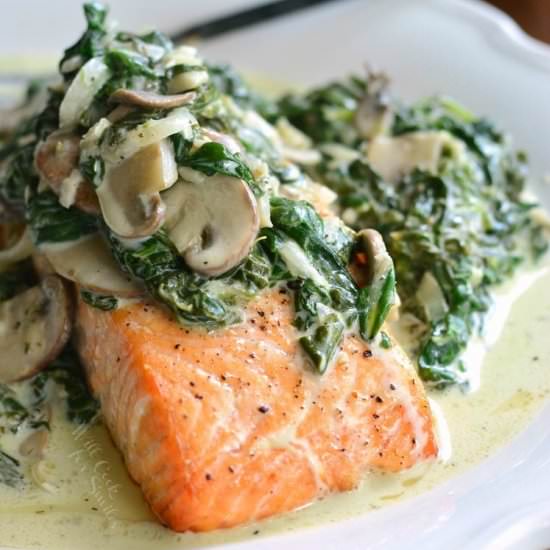 Salmon Florentine