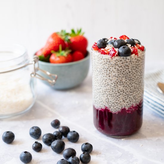 Berry Chia Pudding