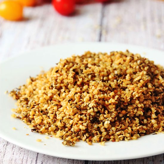 Hemp seed Parmesan