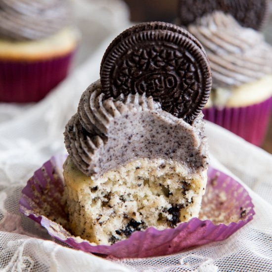 cookies and cream cupcakes