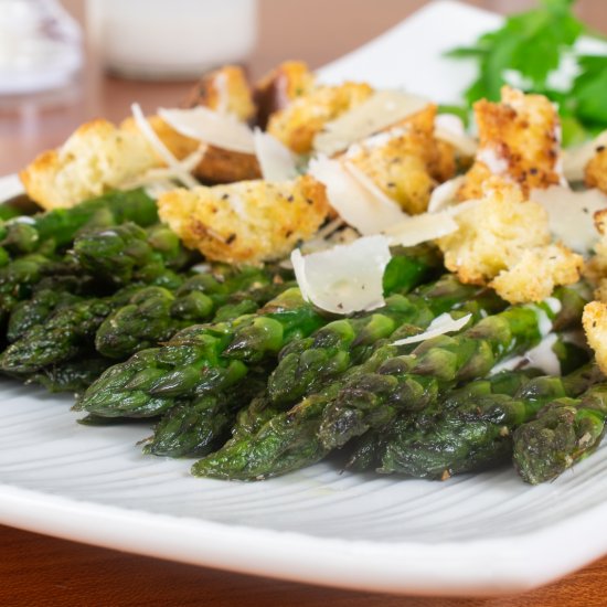 Caesar Grilled Asparagus