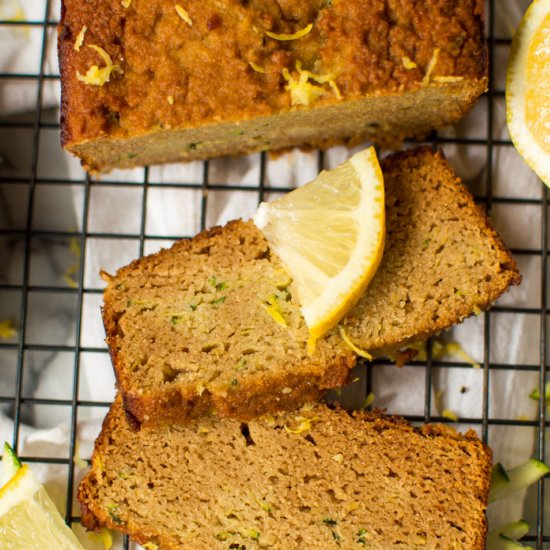 Paleo Lemon Zucchini Bread