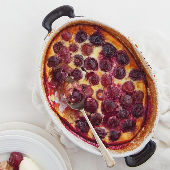 Classic French Cherry Clafoutis