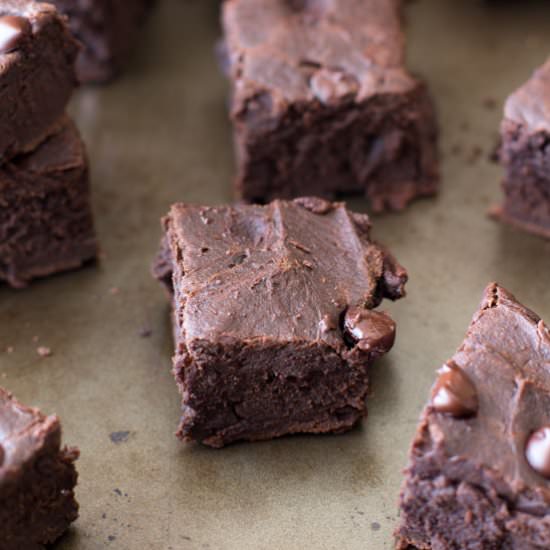 Vegan Chocolate Protein Brownies