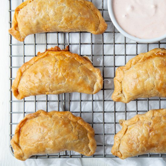 Chicken Enchilada Empanadas