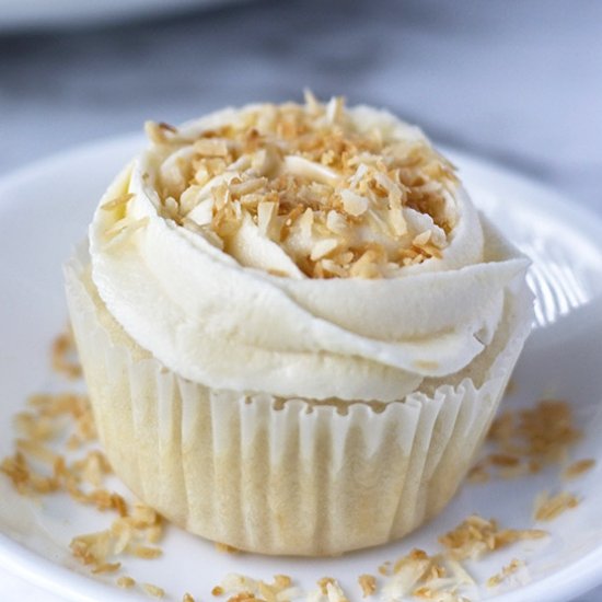 Vegan Coconut Cupcakes